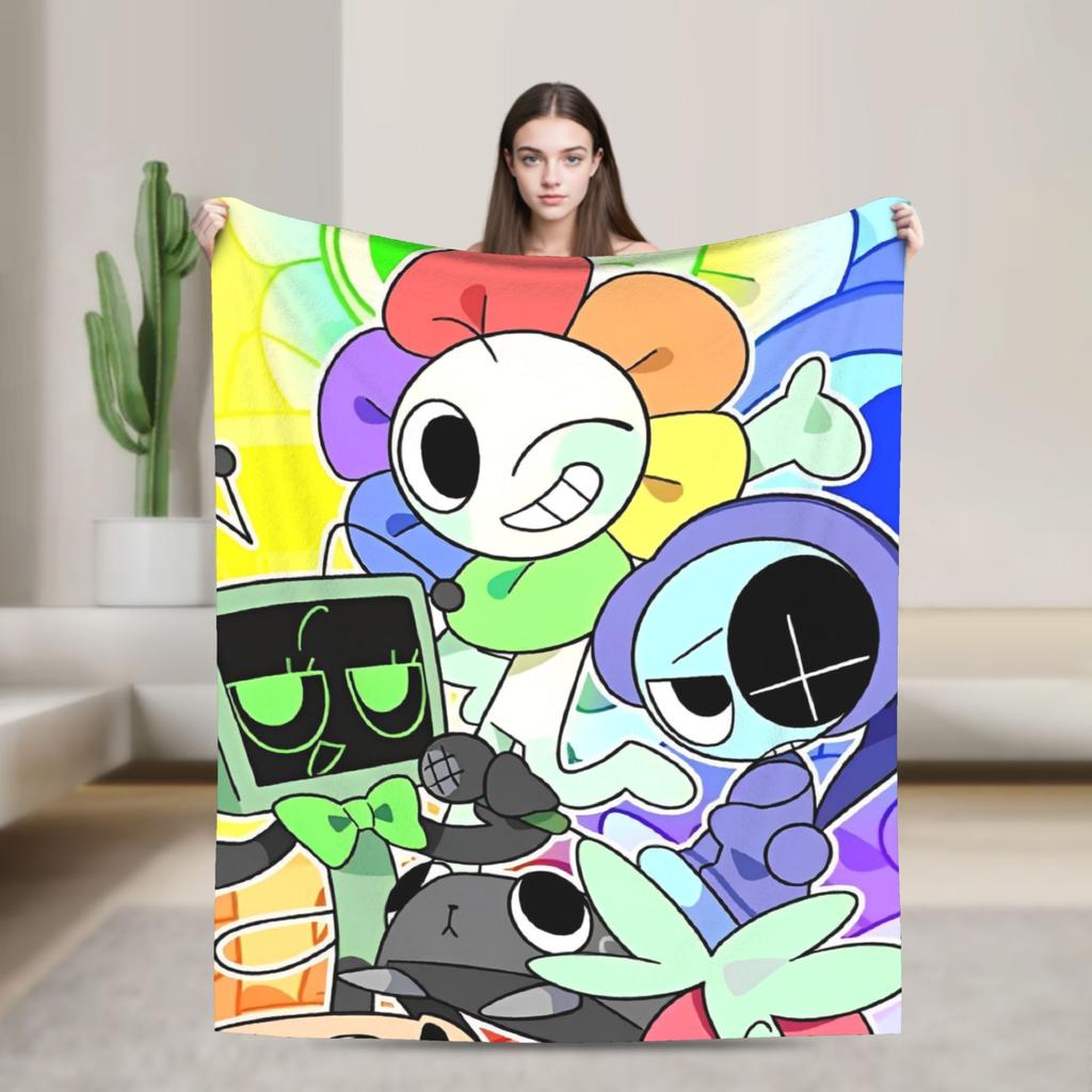 Dandys World Fleecové deky Jsem jen kamínek Vtipné přehozy na pohovku Postel Obývací pokoj 200x150cm Přikrývka