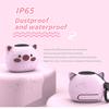 Mini Pocket Bluetooth Speaker Cute Cartoon Pig Wireless Soundbar Loudspeaker IP65 Waterproof TWS Stereo Music Box TF Card Player