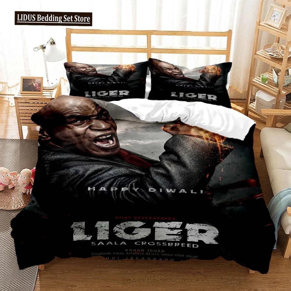 Mike Tyson Boxchampion Bettwäscheset Jungen Mädchen Twin Queen Size Bettbezug Kissenbezug Bett Kinder Erwachsene Heimtextil
