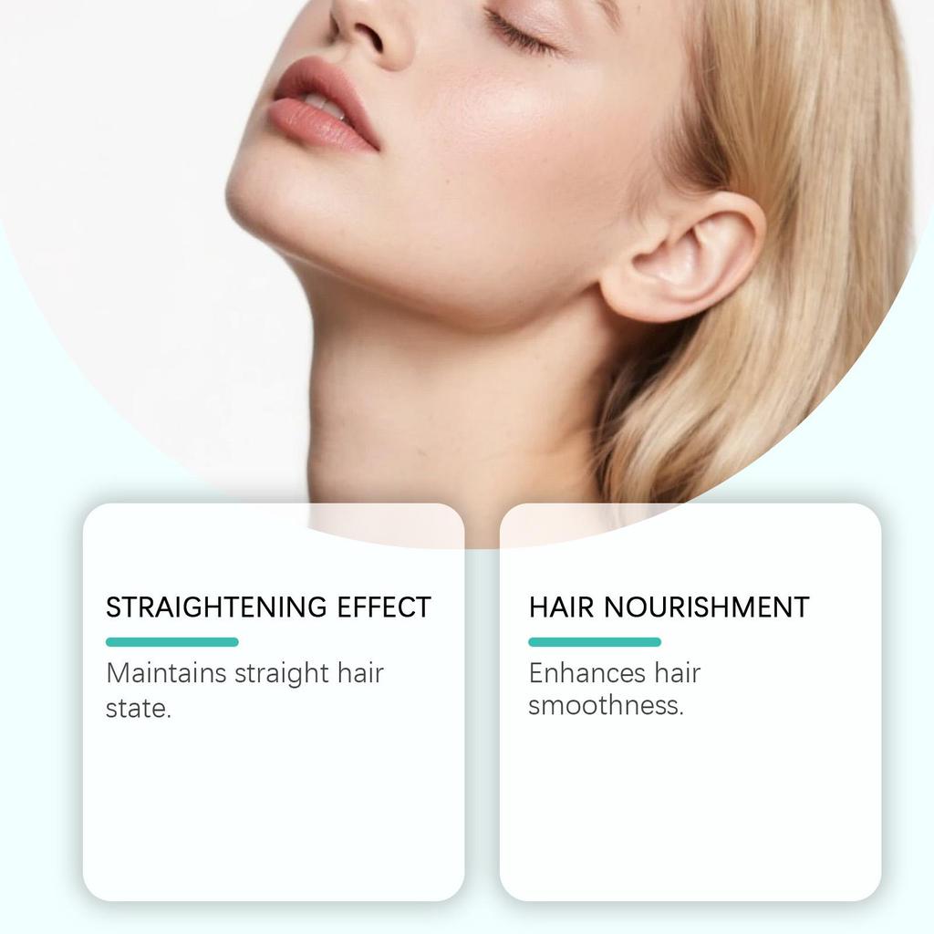 Crema Lisciante per Capelli Nutrire Capelli Secchi Danneggiati Correzione Proteica Balsamo Levigante Anti Crespo Collagene Cheratina Maschera per Capelli