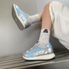 Fashion 2025 Fashion Ladies Shoes Lace-up Women's Vulcanize Shoes New Color Matching Mesh Best Seller Comfortable Breathable Sneakers
