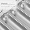 304 Edelstahl Wurstform Silber Wurst Backform Langlebige Hot Dog Form Küche für Zuhause