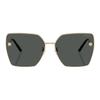 Versace [Available prescriptions] Temple logo details, irregular sunglasses, women’s style, gold 12361373 VE2270D-golden 63
