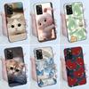 Cute Cartoon Case For ZTE Blade A72 4G Fundas Capa For Blade V40 vita Printing Shell Protective Cover Soft Silicone Black Casing