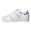 adidas Superstar Bílé Květinové Pánské Tenisky Oblakově Bílé Téměř Limetkové Pravá Růžová GY3330
