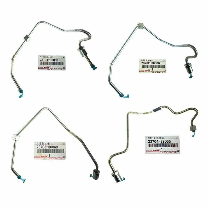 

GENUINE Toyota Hilux KUN16 KUN26 1KD FTV Fuel Injector Pipe Kit Rail To Head