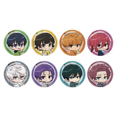 Blue Lock Trading Mini Character Can Badge Oekakikcho Ver. 8-piece Box
