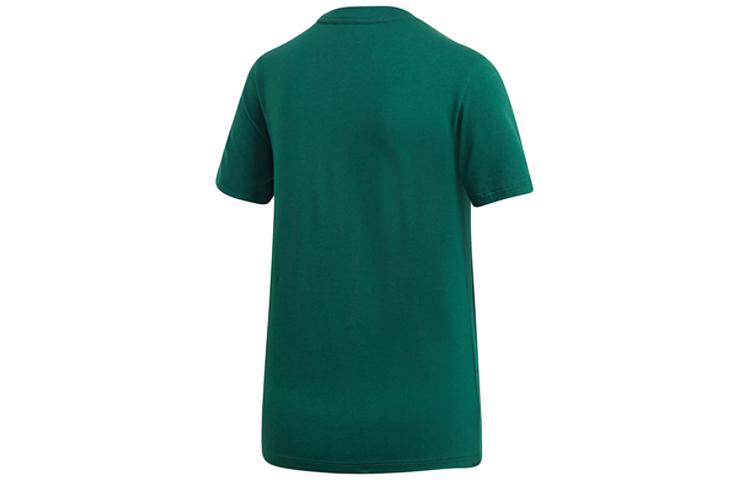 Adidas Originals Set in Sleeve T Shirt Women's Dark Green DV2597