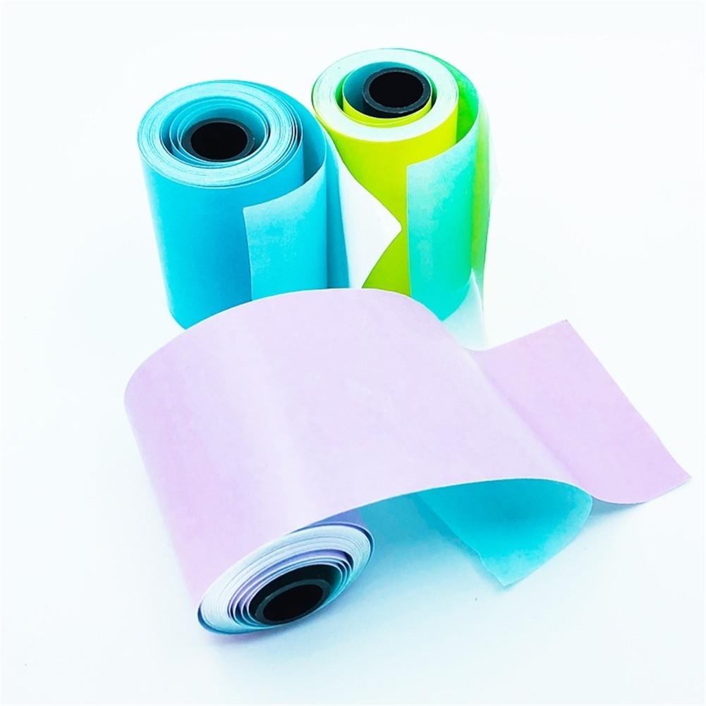 57*30 Barevný termo papír Papír na samolepky Papír do tiskárny pro PAPERANG