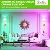 Depuley Battery Operated Wall Sconce: Set of 2 Wireless Wall Lights with 10000mAh Dimmable Bulbs and Remote for Bedroom - Rechargeable 15 Colors Gold