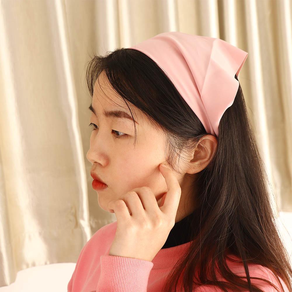 Cute Headbands Candy Color Women Hair Accessories Bandana Headwrap Triangle Hair Scarf Turban