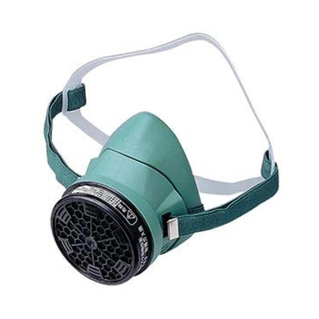 TOYO SAFETY Direct Connection Small Gas Mask for Painting Work Organic Gas (Thinner, Toluene, Gasoline) No.1880