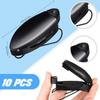 Frienda 10 Pieces Auto Car Vehicle Sun Visor Clip Holder For Sunglasses Glasses Holder Hanger Eyeglasses Mount Ticket Card Clip Car