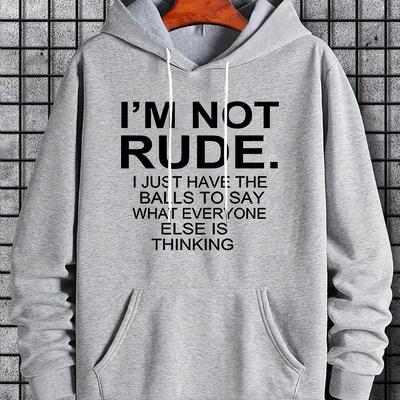Daily Wear & Weekend Getaways, Anti-Pilling & Breathable, Men's Hooded Sweatshirt