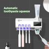 Light Energy Charging UV Toothbrush Disinfection Rack Automatic Toothpaste Squeezing Artifact Special Intelligent Bathroom Supplies
