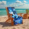 1PC Custom Name Soccer Ball Splash Art Beach Towel Highly Absorbent And Sand-Resistant Towel for Swimming, Pool, Yoga, And Travel Lightweight