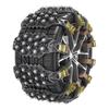 Universal Anti-Skid Snow Chains for Cars, Off-Road Vehicles, and SUVs
