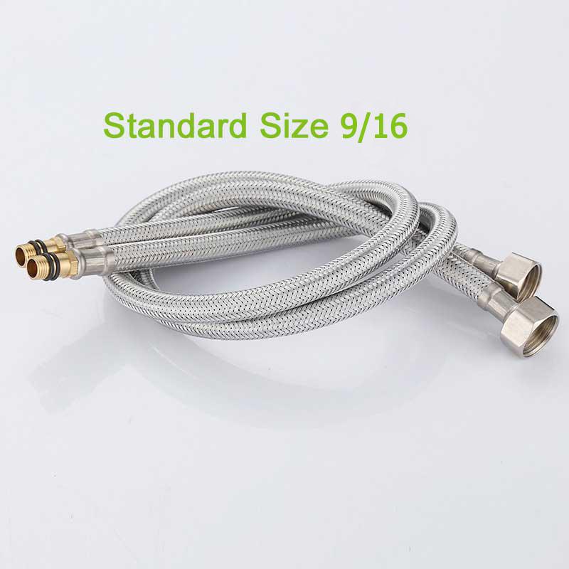 

50 см аквариум из нержавеющей стали cachimbo Гибкая линия подачи воды Chuveiro Шланги Гибкие шланги из нержавеющей стали 50cm length hose