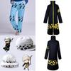 Exquisite One Piece Trafalgar Law Cosplay Costume Set With Cloak Pants And Hat