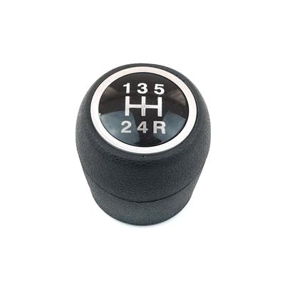 ESP984 Car 5-Speed Manual Gear Shift Shifter Lever Stick Knob Styling Head Chrome Black 55348538 for Fiat Linea Punto Evo