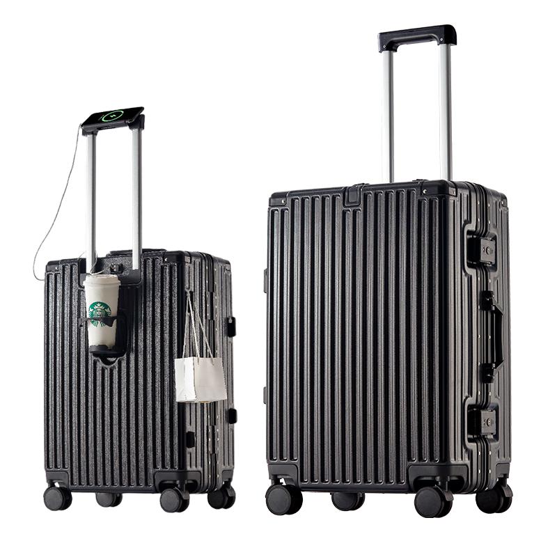 Jingsu Hardshell Aluminum Frame Luggage 20-inch Carry-on