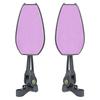 Versatile Motorcycle Scooters Side Mirrors Anti Glares Glass Easy Install Handlebar Mirror Rearview Glass for Night Ridi