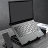 Portable Aluminum Laptop Stand Height Adjustables Desktop Notebook Holder Compatibles with Devices