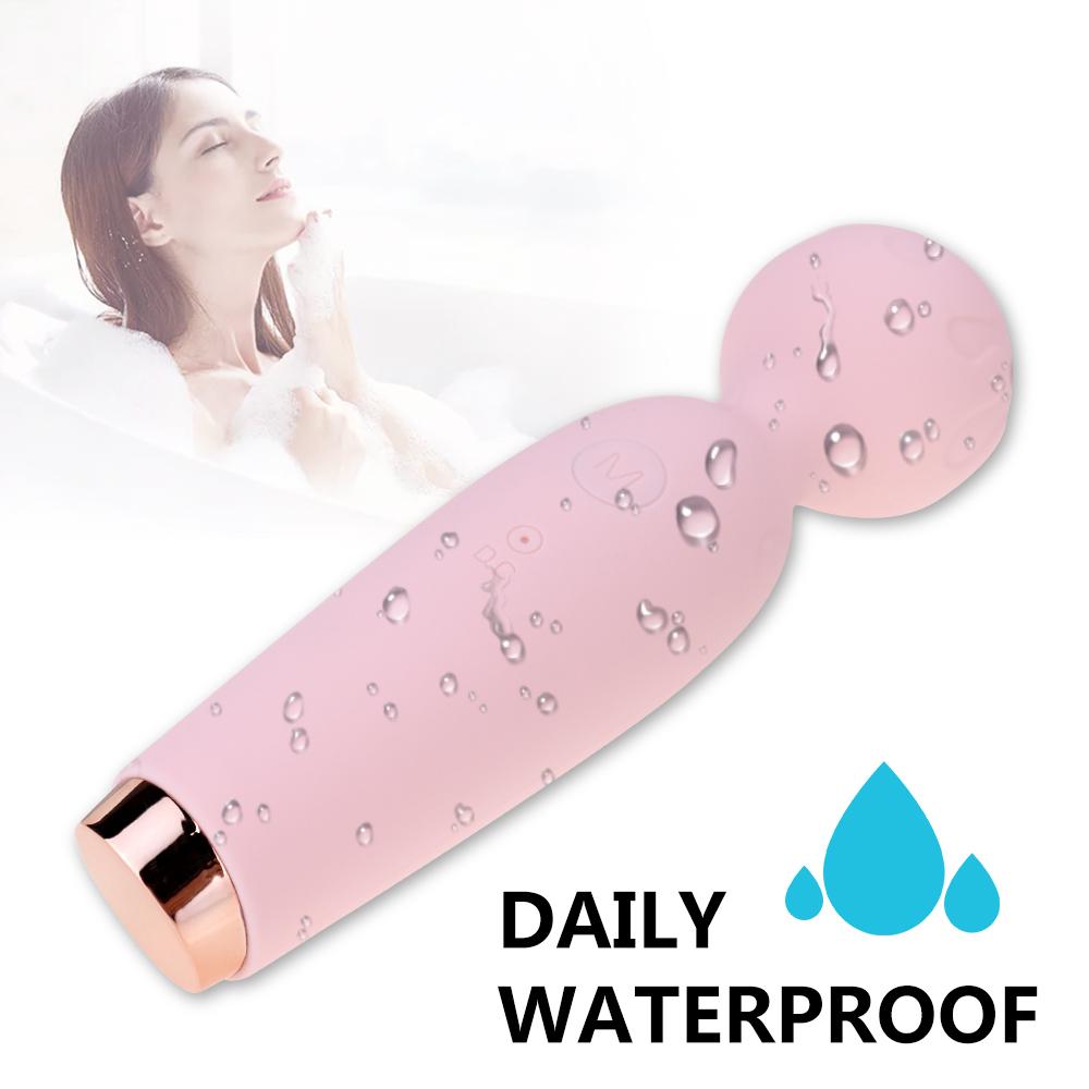 Clitoris Vibrator USB Sex Toy For Women 10 Speeds Magic Wand Massage AV Stick G-spot Vagina Massager Gentle Vibrators Cute