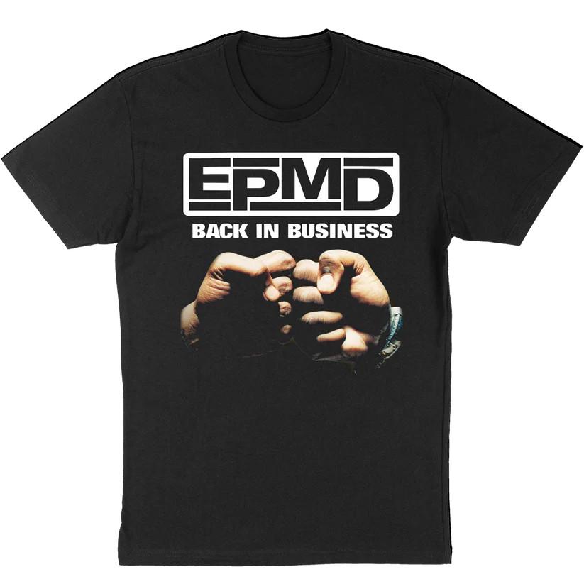 Vtg EPMD Back in Business Cotton Black T Shirt For Men All Size TU051 S