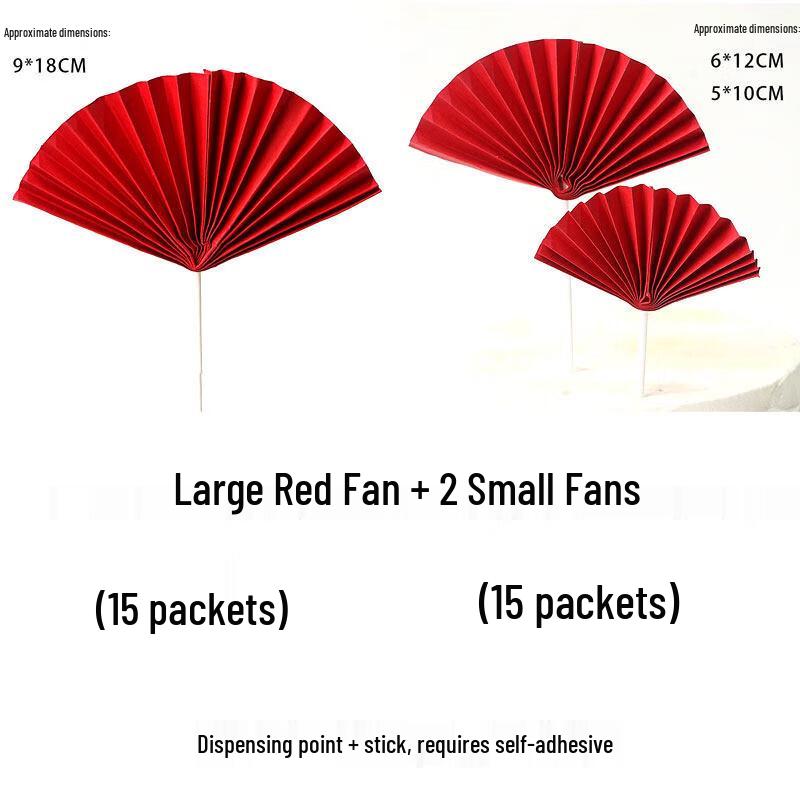 Складной веер LIEI в китайском стиле с изображением цветущей сливы и символом долголетия