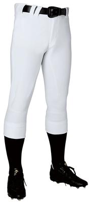 DESCENTE Baseball Uniform Regular Fit Unifit Pants Size DB1119P Pants, Plus, White, Small,