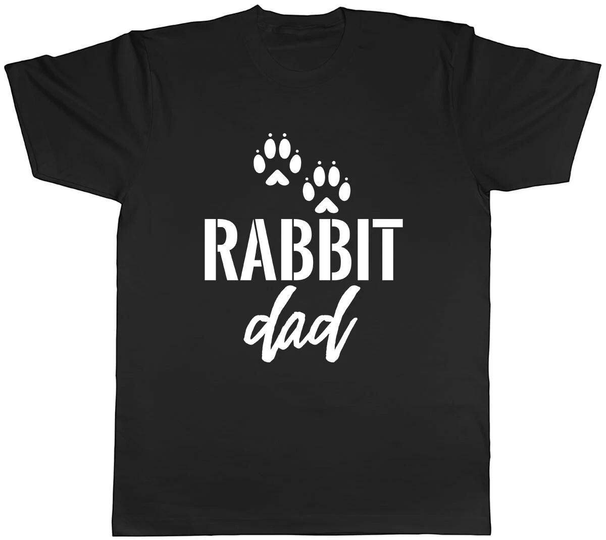 Rabbit Dad Mens Unisex T-Shirt Tee XXL