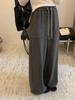 Damen Freizeit-Herbsthose mit weitem Bein und Fleece-Futter