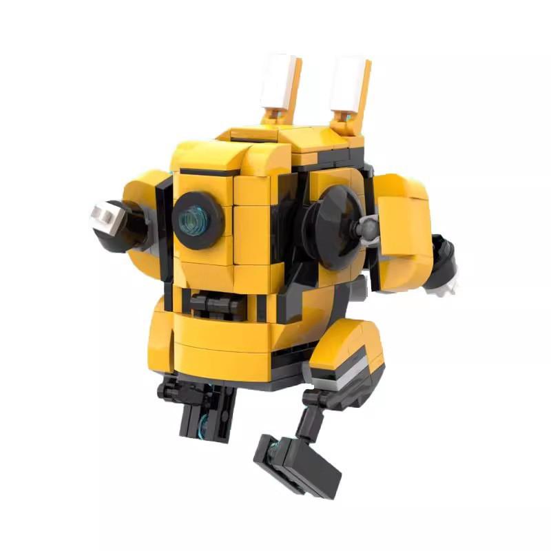 M-165490 Dinosaur Team Red Guardian Robot Compatible Lego Domestic Building Block Assembly Gift