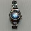 Used Working Item / SEIKO Ladies Automatic Watch, Blue Dial (with Defects)