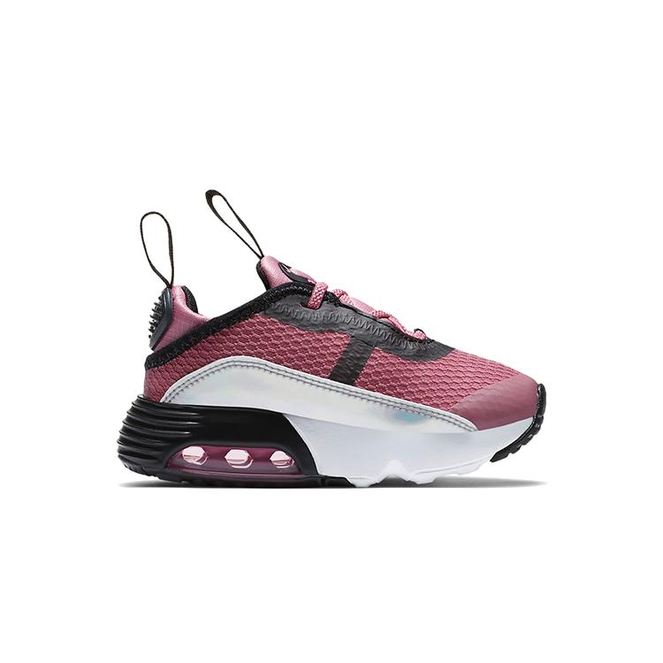 Nike Air Max 2090 Moda Nefes Alabilir Düşük Üst Koşu Ayakkabıları Siyah Pembe Bebek ve Küçük Çocuk DB0929-600