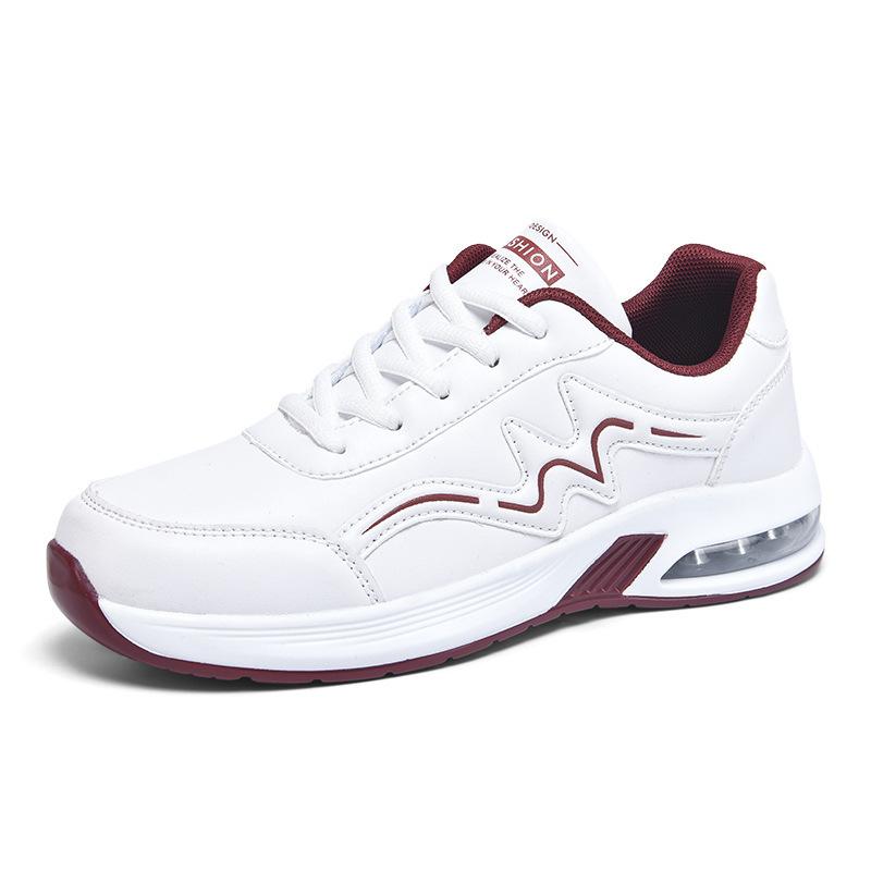 

Женские сетчатые кроссовки для бега с воздушной подушкой, женские повседневные дышащие амортизирующие легкие нескользящие износостойкие уличные фитнес-спортивные туфли женские 43