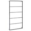 Vidaxl Towel Rack, Black, 60X10X116 Cm, Steel