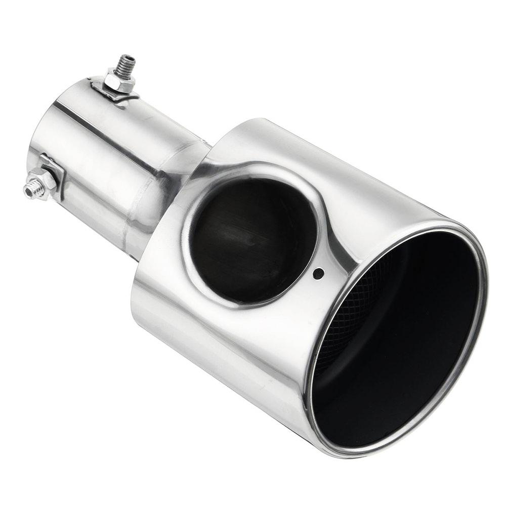 1Pcs Car Exhaust Tip for Honda Civic 10th Gen 4dr Sedan 2016 2017 Exterior Accessories Rear Exhaust Muffler Tip End Pipe