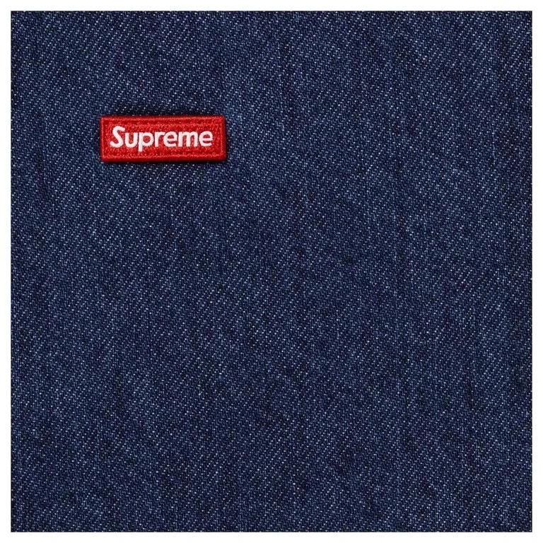 Supreme Small Box Denim Shirt Indigo