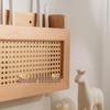 Wall-Mounted Wooden Router & Modem Storage Box: Power Strip Organizer & Socket Cover