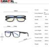 Men Glasses Frame Women Blue Light Blocking Reading Eyewear Optics Lenses Prescription Myopia TR90 Anti Ray Computer Eyeglasses