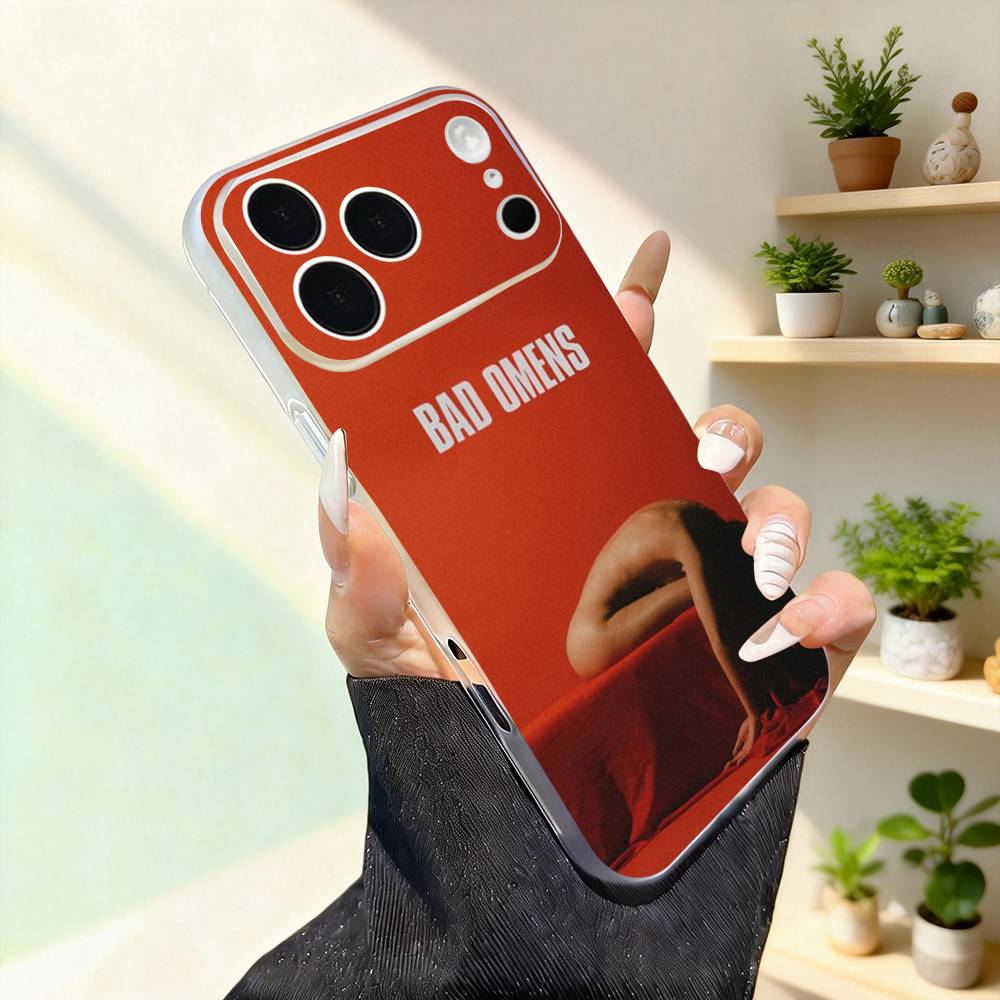 

Bad Death Peace Mind O-Omens For iPhone 11,12,13,14,15,16,17,Pro,Max,Plus,Mini,SE4,E Phone Case Magnetic For Magsafe Wireless iPhone14Plus