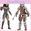 Neca 18 Predator Material PVC Războinic Sânge Feminin Și Războinic Sânge Cicatrizat Set de Două