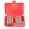 1set New 25x50x75 Metric 23 Hole Parallel Pad 1-2-3 Milling Machine Parallel Pad Iron Vise Flat Contour Block
