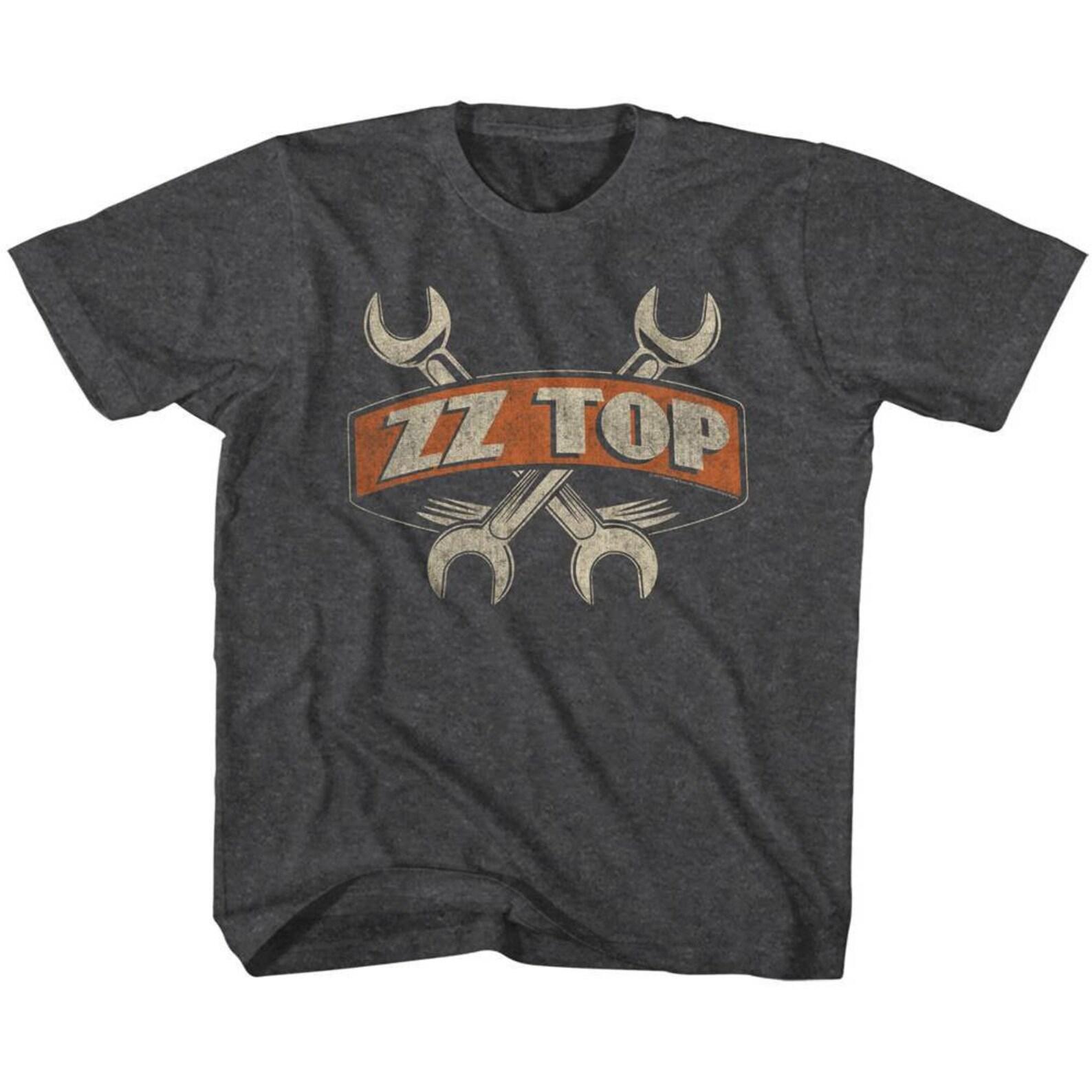 ZZ Top Wrenches Black Heather Children s T-Shirt 110