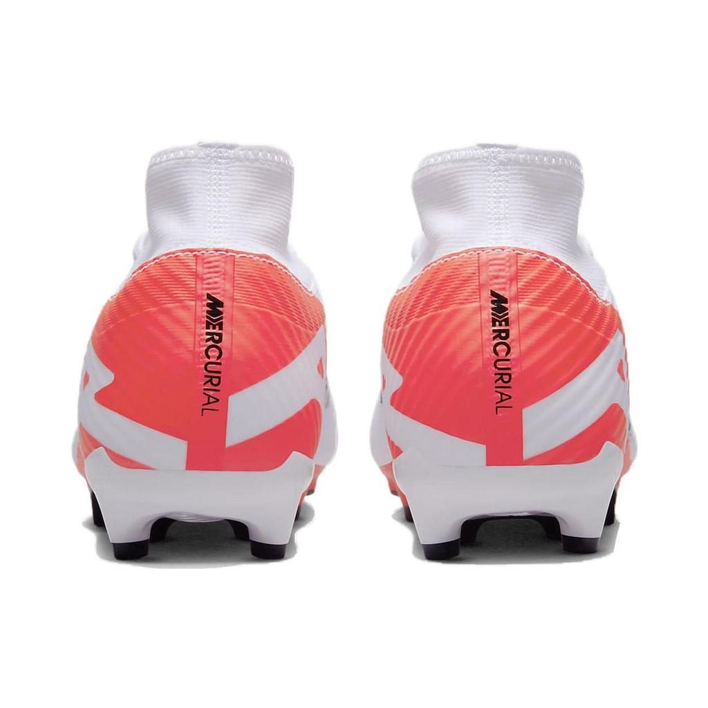 Nike Zoom Mercurial Superfly 9 Academy MG Ready Pack Unisexové kopačky Bílá Jasně karmínová Černá DJ5625-600