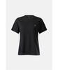 Koolongseupocheu Hero Women'S Merino Wool Short Sleeve Round T-Shirt Jktcx26056Blk