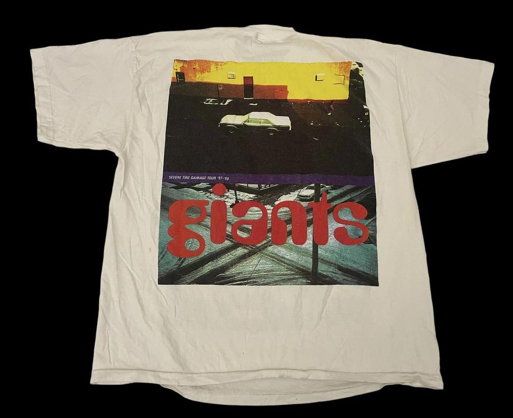 Vintage They Might Be Giants Severe Tire Damage tour Tshirt ZL124 FREE SHIPPING XL