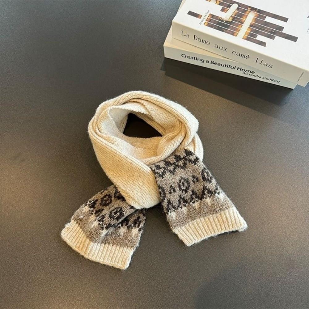 Warm Pullover Cap Windproof Ear Protection Hat New Scarf Hat Set  Autumn and Winter